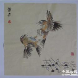 立标作品《画眉鸟》之(博弈)